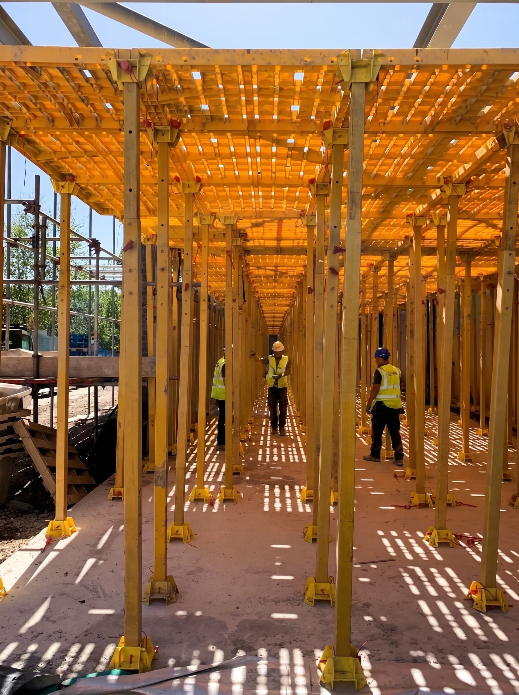 Start with the drawings. Survey only where it helps. — Graceland safety decking