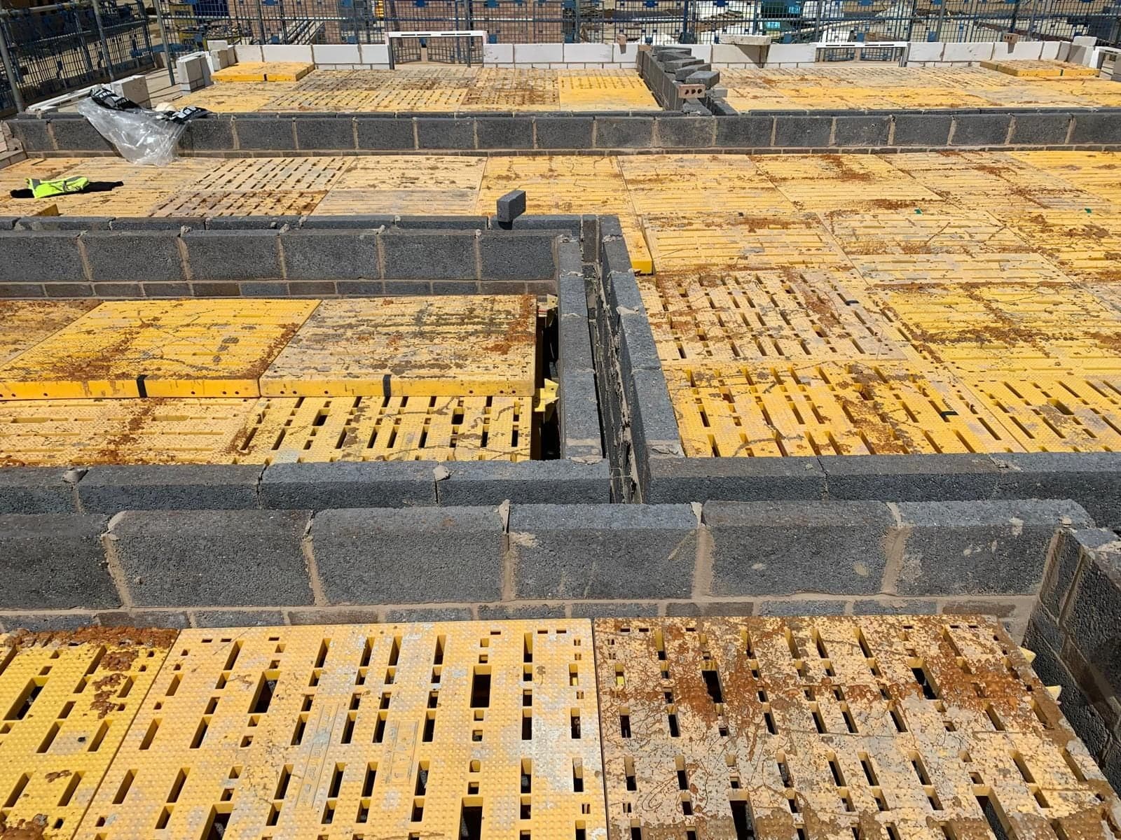 Survey once. Install to pattern. Repeat across the phase. — Graceland safety decking